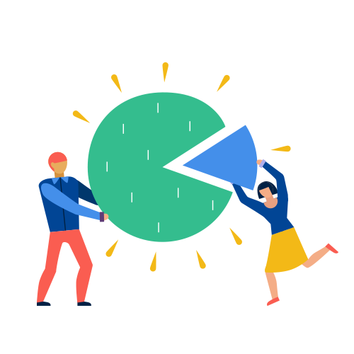 Small audience marketing graphic by WeBeeSocial