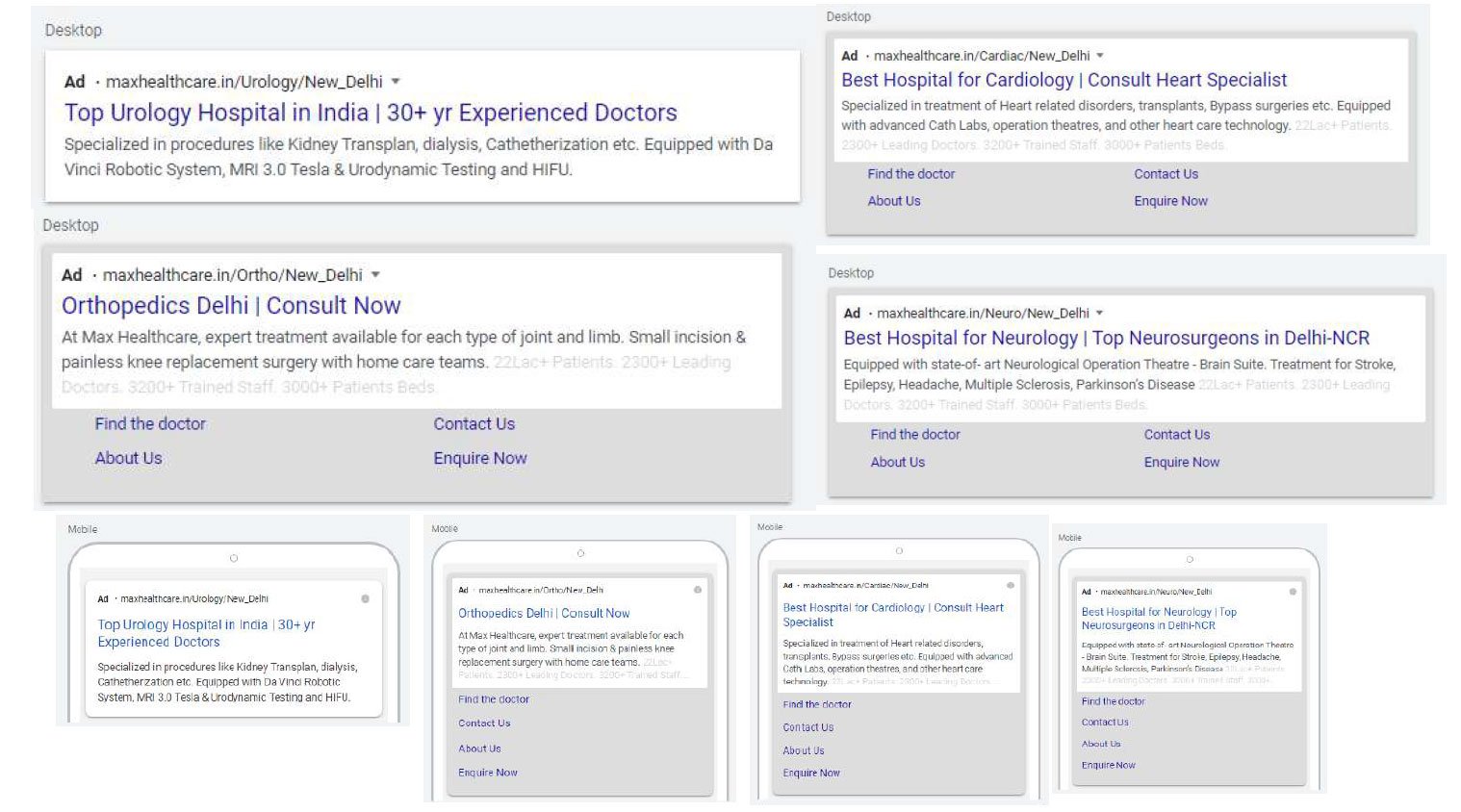 Urology campaign image by WeBeeSocial