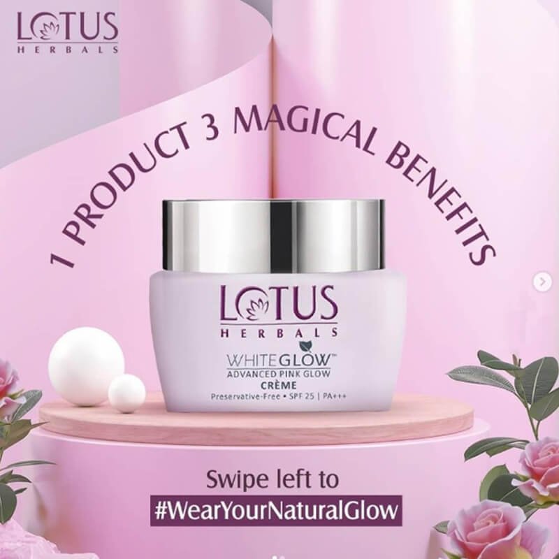 Lotus Herbals thumbnail for WeBeeSocial campaign